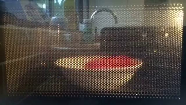 Ice Lolly In Microwave  Time Laps