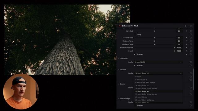 Use THIS PLUGIN to make your videos look like film! (Dehancer Pro + Davinci Resolve)