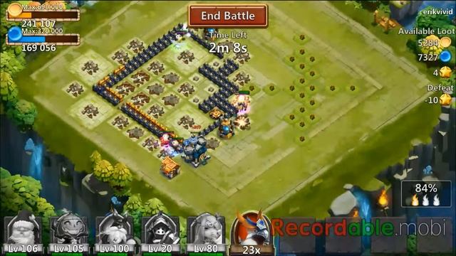 Castle Clash gameplay multiple accounts episode 9 It's Hammer time !!!