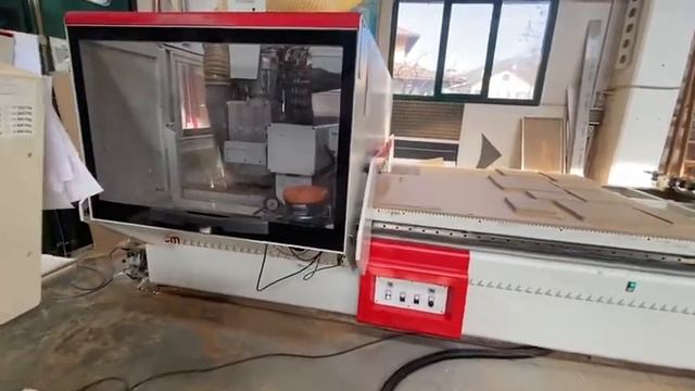 SCM - Pratix S 18 B C.N.C. WORKING CENTER 3 axis