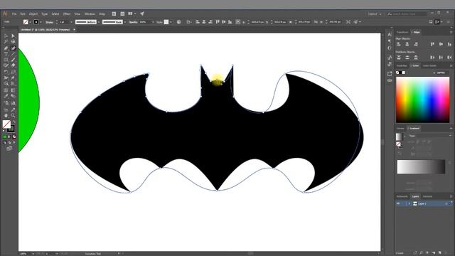 How to use Curvature Tool in Adobe Illustrator CC 2018