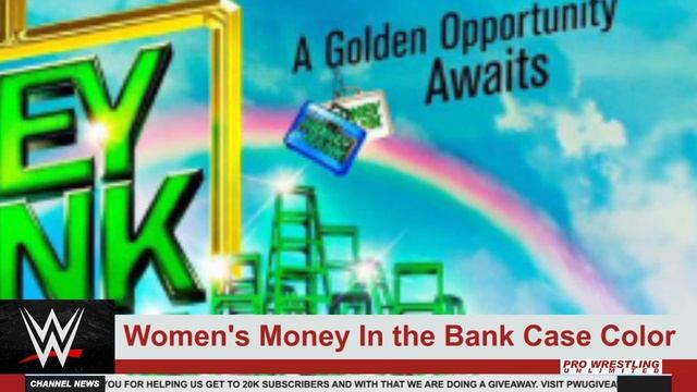 Color Of The Women's Money In The Bank Briefcase Revealed