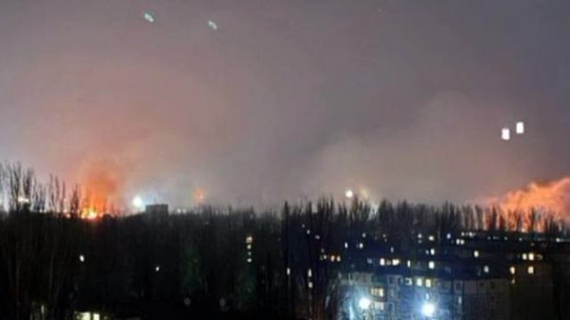 ‼️🇺🇦💥 Серия мощных взрывов в Кривом Роге Днепропетровской области