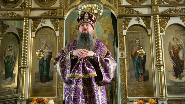 Слово митрополита Павла в селе Спасском