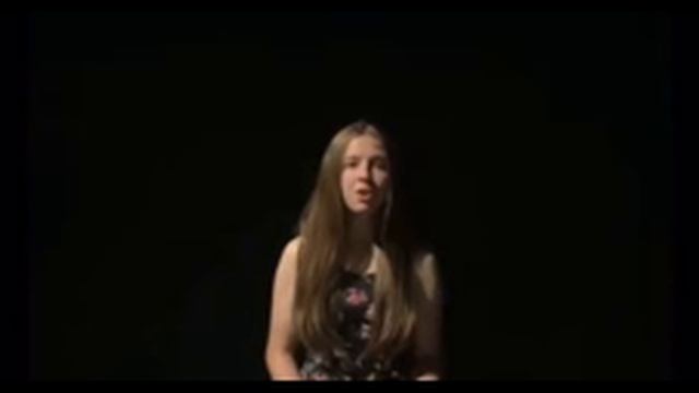 Josie Picard 8th Grade performance at Brodhead Schools Cabaret Premiere 2021