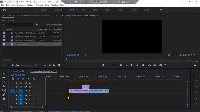 10 Matte Transitions For Premiere Pro | 100% Free Download #Adobementor