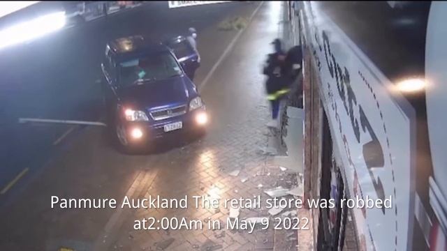 Panmure Auckland The retail store was robbed on May 09 2022