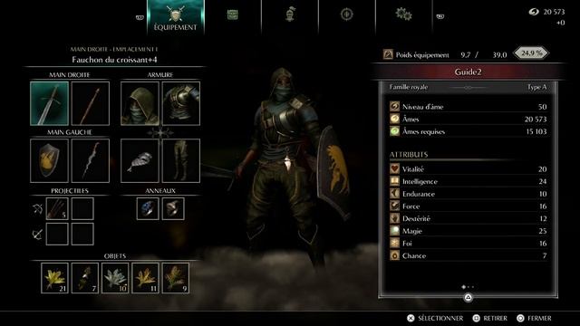 #09 Guide Demon's Souls PS5 : 1-3 La Cour Intérieure, Biorr, Yuria et épée dragon