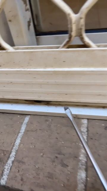 remove sliding screen door #shorts