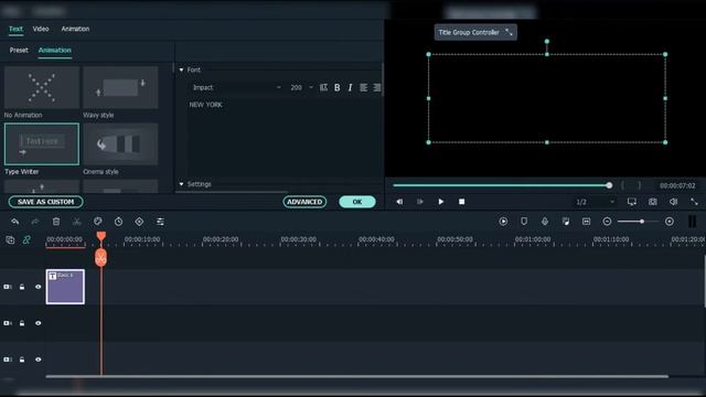 (Filmora 10.1): Place Video Inside Text Effect