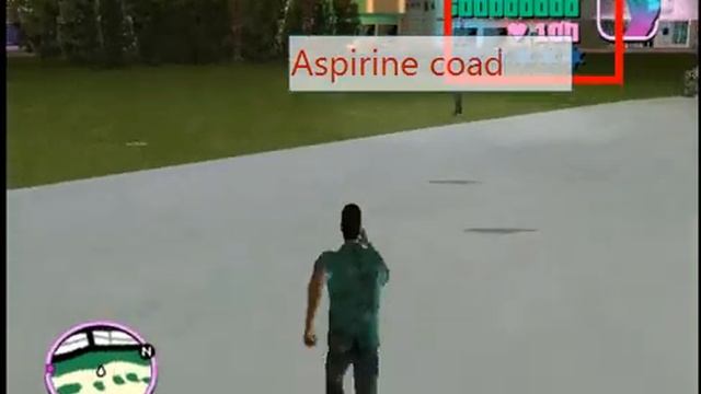 grand theft auto vice city health cheat coad