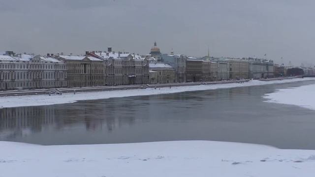 Санкт-Петербург под снегом