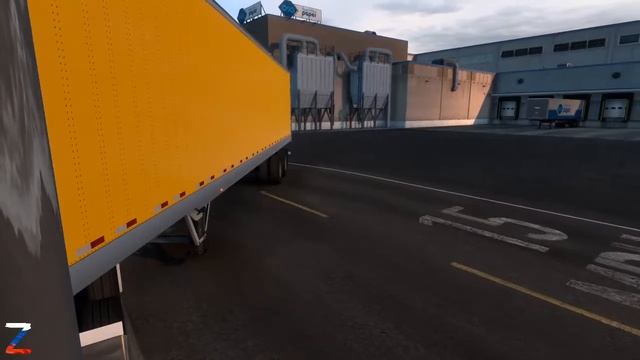 19. American Truck Simulator : Конвой. Катаемся на "бизонах".