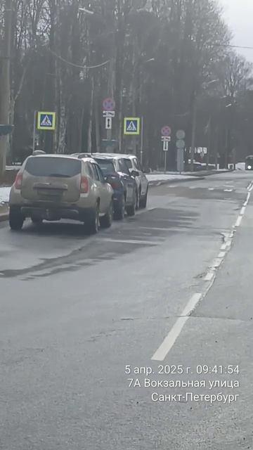 05.04.2025 г ул.Вокзальная, г.Зеленогорск Санкт-Петербург, ежедневные массовые нарушения ПДД РФ