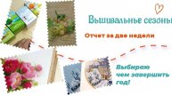 Отчет по игре Вышивальные сезоны - чем завершу 2024 год