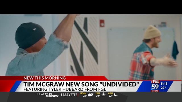 Country stars premiere song about unity, "Undivided"