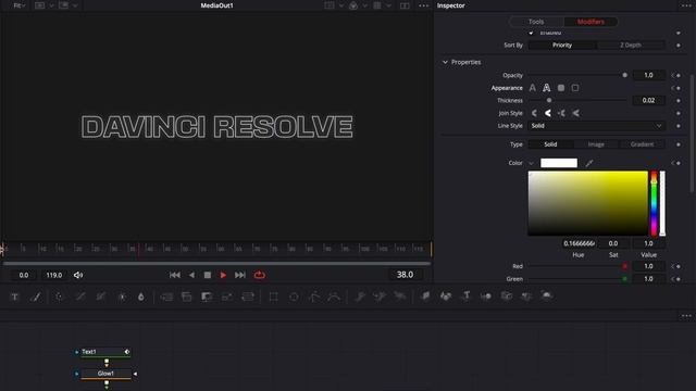 Trendy Modern Flickering Letter Animation In Davinci Resolve