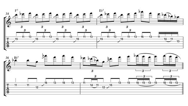 Josh Smith Transcription - Live At The Baked Potato