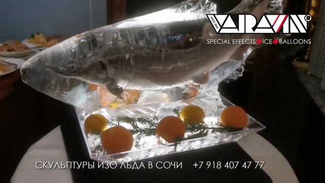 Рыба моей мечты. Осетр во льду.