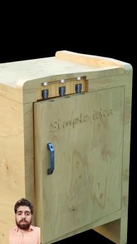 Secret Magnetic Lock In Box #diy #furniture #woodwork #doorlock #automaticlock #simplelock #amazing