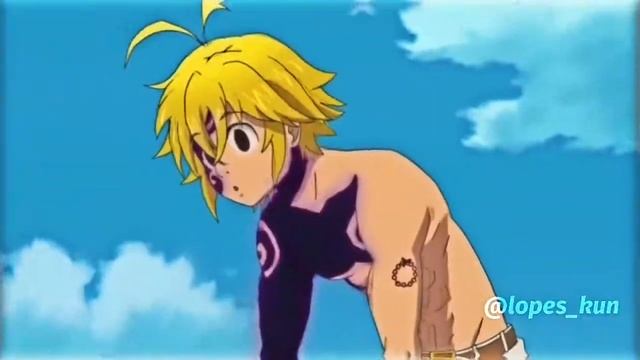 SENTA PRA BANDIDÃO - MELIODAS EDIT | ANIME FUNK