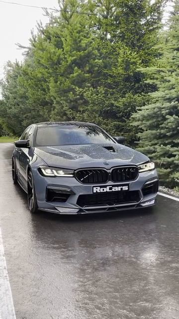 BMW M5 in static😱😍. #rocars #bmw #shorts