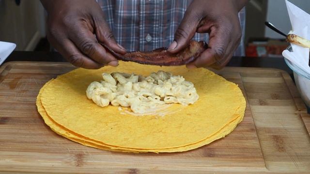 BACON BEEF BRISKET BURRITO WRAP | HOW TO MAKE BBQ BEEF BRISKET BURRITO AT HOME RECIPE