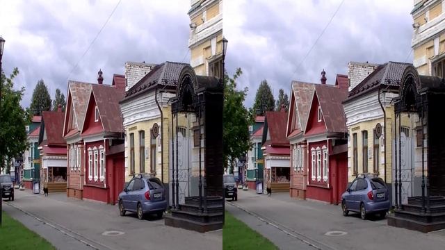 3D. Городец. Досточтимая старина. 15-ый день круиза Москва-Волгоград-Москва