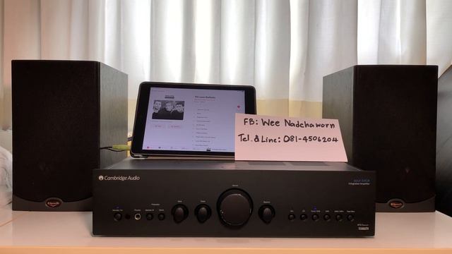 Cambridge Audio Azur 640A V2 with Klipsch Ref IV BR51