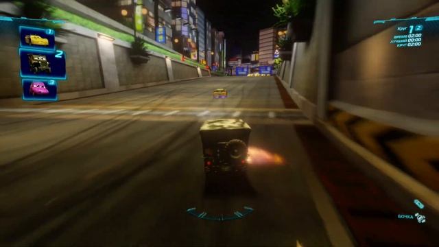 Тачки 2 (Xbox 360) - Гонка - Тяжелая Сложность - 2 круга - Тур "Империал" - Сержант-камуфляж