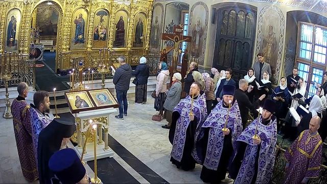 13.04.2024 Всенощное бдение. Прп. Иоанна Лествичника.