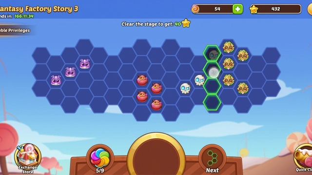 How to quick clear and only use 14-16 loli pops in fantasy factory. plus new mechraid event