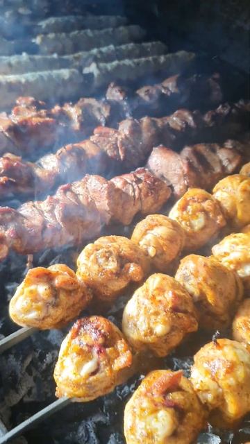 Шашлык в Краснодаре #шашлык #доставкаеды #шашлыкюга