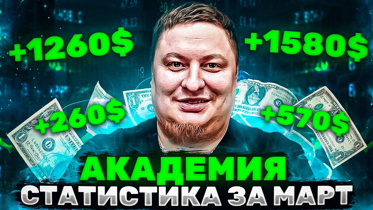 Академия криптовалютных роботов отчет за МАРТ. Сколько заработали?