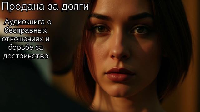 "Продана за долги: Аудиокнига о бесправных отношениях и борьбе за достоинство"