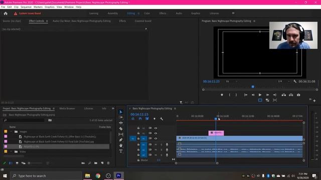 Setting Up a Timeline Titorial for Premiere Pro CC (2020)