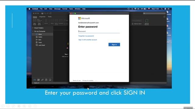 How to configure Office 365 email account on Apple Mac OS