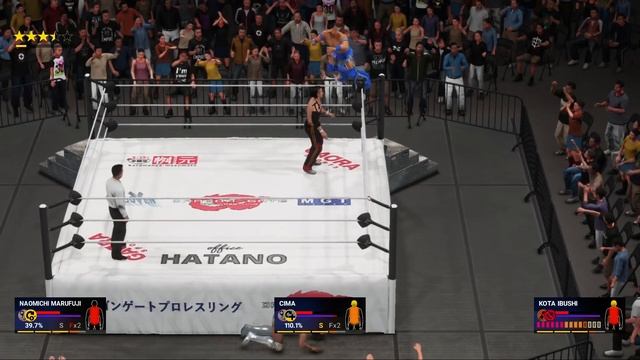 【PS4】WWE 2K19 CIMA vs Naomichi Marufuji vs Kota Ibushi