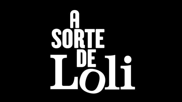 Logo novela "A Sorte De Loli" com Silvia Navarro em PNG