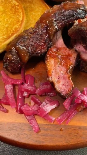 Ребрышки и Bbq соус