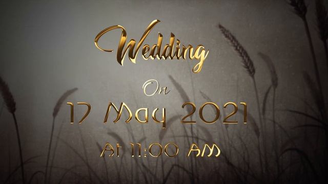 WHATSAPP INVITATION | ADOBE PREMIERE PRO CC | WEDDING INVITATION PROJECT | SAVE THE DATE