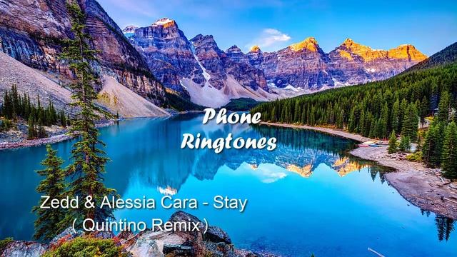 Zedd & Alessia Cara - Stay (QUINTINO Remix) / Zil Sesi
