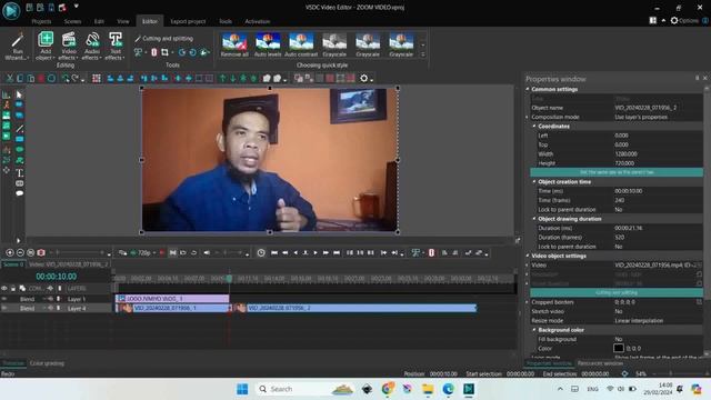 Tutorial Dasar VSDC, Belajar Mengedit Video Pakai Editor Video Gratis