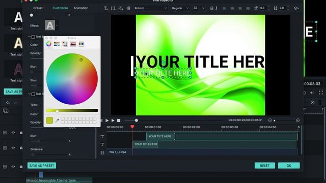 Tutorial Asas Filmora-3 (Penggunaan Titles)
