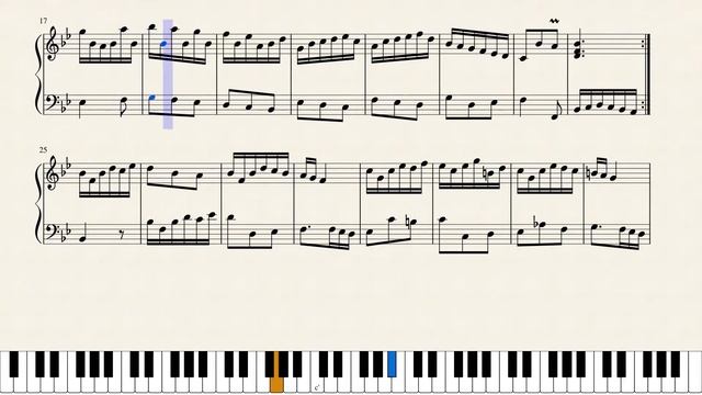 Suite in G Minor (HWV 432 No. 7) for Piano