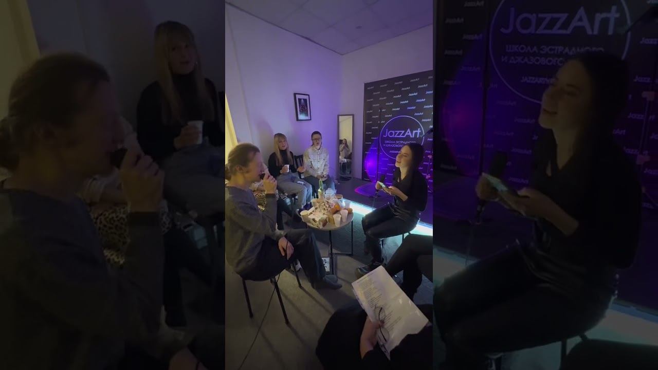Наши душевные квартирники✨школа вокала JazzArt #школавокала #singer #music #live #cover