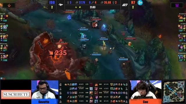 ISG vs R7 Game 5 PlayOff Clausura Highlights Liga LLA 2022