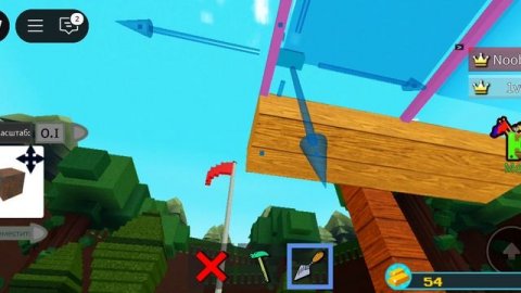 Как сделать стеклянный мост в построй корабль и найди сокровище роблокс.