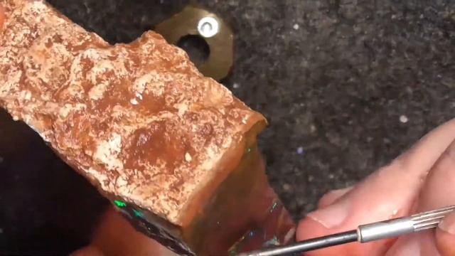 Ro2814 - Koroit Boulder Opal single from Queensland Australia