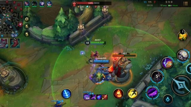 Wild Rift • Lillia Mid Gameplay 7/4/9